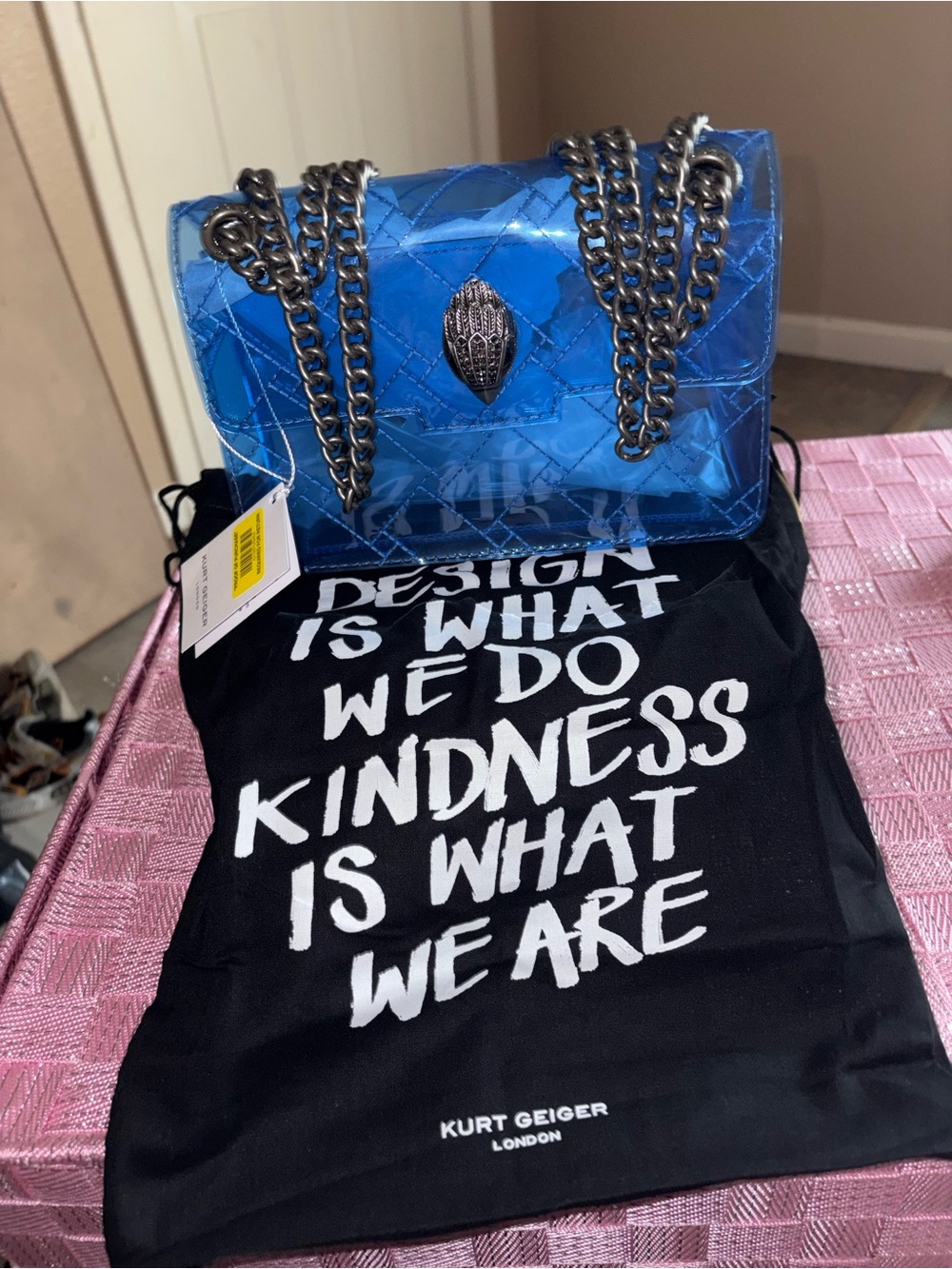 Kurt Geiger nwt / dust bag - Picture 5 of 10